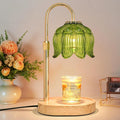 Flower Candle Warmer lamp with Timer Dimmer,Adjustable Height Candle Warmer,Fits All Jar Scented Candles,Christmas Gifts for
