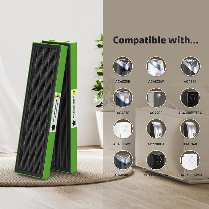 FLT4825VO Toxin Clear HEPA Replacement Compatible with AC4825 AC4300 AC4800 AC4900 AC4850, alternate product view 6