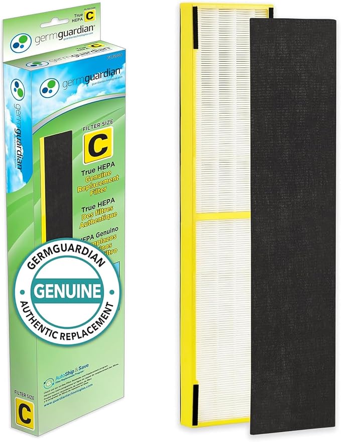 FLT5000 True HEPA Genuine Air Purifier Replacement Filter C for AC5000E, AC5250PT, AC5300B, AC5350B, CDAP5500, product image