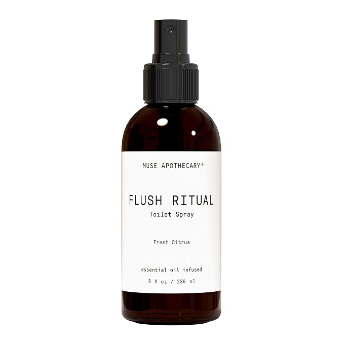 Flush Ritual - Aromatic & Refreshing Toilet Spray, Use Before You Go, 8 oz, Infused with Natural Essential Oils, product