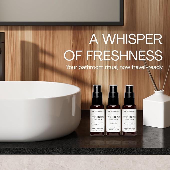 Flush Ritual - Aromatic & Refreshing Toilet Spray, Use Before You Go, Infused with Natural Essential Oils, alternate product