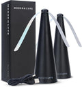 Fly Fans for Tables by - AA Battery & USB Powered - Fly Swatter Outdoor Camping Accessory Or for Food at Parties, Restaurants