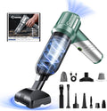 Foldable Handheld Car Vacuum Cleaner Portable Cordless, 17000PA High Power Mini Vacuum Cleaner and Air Duster with Brushless