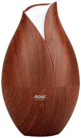 Foods Essential Oils, Ultrasonic Faux Wood Aromatherapy Oil Diffuser, Contemporary Design, Extremely Quiet Heat Free