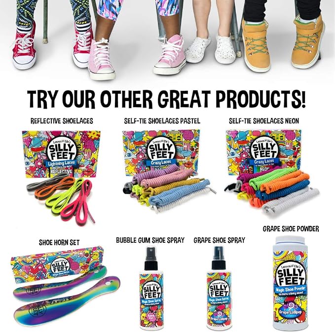 Foot and Shoe Deodorizer Spray, Extra-Strength Odor Eliminator for Smelly Shoes, Kids’ Feet, and Sweat, Bubble Gum Scent