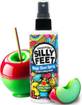 Foot and Shoe Deodorizer Spray, Extra-Strength Odor Eliminator for Smelly Shoes, Kids’ Feet, and Sweat, Candy Apple Scent