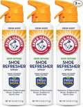FootCare Arm and Hammer Shoe Refresher Spray, Multi-Purpose Odor Remover for All Types of Footwear, Shoe Deodorizer Spray