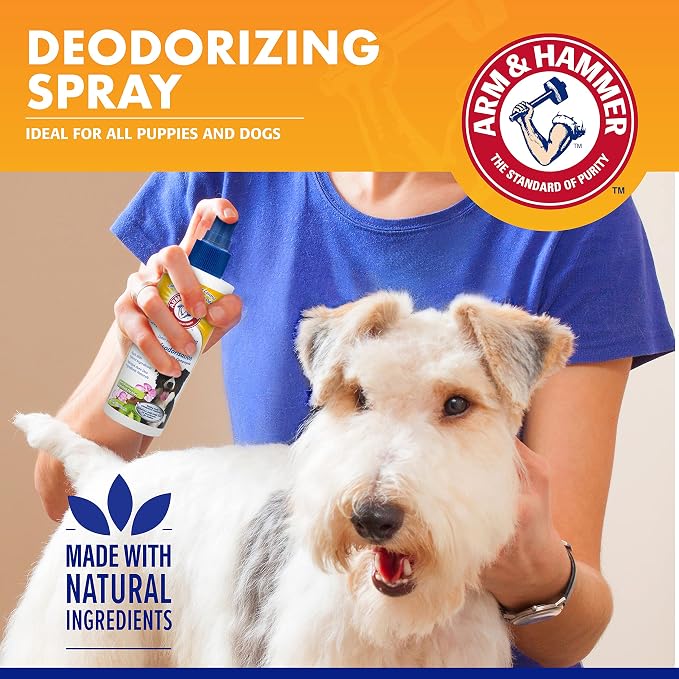 for Dogs Super Deodorizing Spray for Dogs | Best Odor Eliminating Spray for All Dogs & Puppies | Fresh Kiwi Blossom Scent