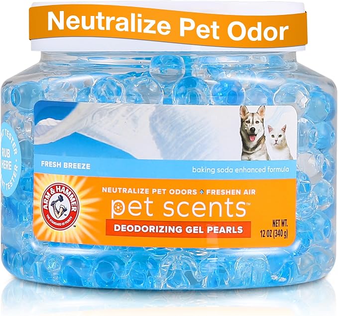 for Pets Air comfort Pet Scents Deodorizing Gel Beads, Pet Odor Eliminator for Rooms Closets and Small Spaces, product image