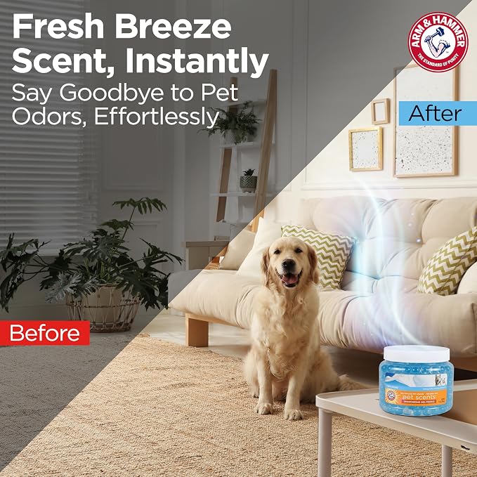 for Pets Air comfort Pet Scents Deodorizing Gel Beads, Pet Odor Eliminator for Rooms Closets and Small Spaces, alternate