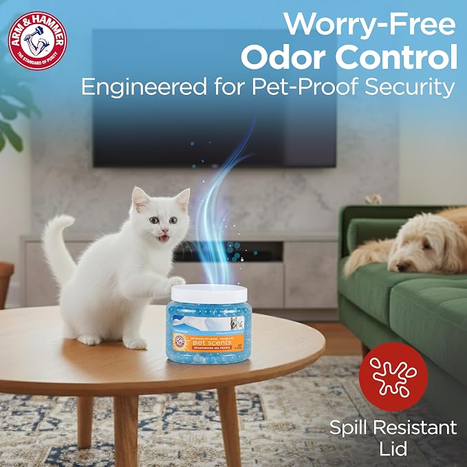 for Pets Air comfort Pet Scents Deodorizing Gel Beads, Pet Odor Eliminator for Rooms Closets and Small Spaces, alternate