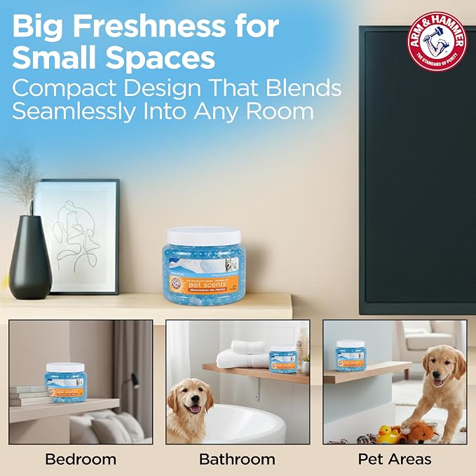 for Pets Air comfort Pet Scents Deodorizing Gel Beads, Pet Odor Eliminator for Rooms Closets and Small Spaces, alternate