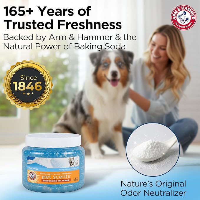 for Pets Air comfort Pet Scents Deodorizing Gel Beads, Pet Odor Eliminator for Rooms Closets and Small Spaces, alternate