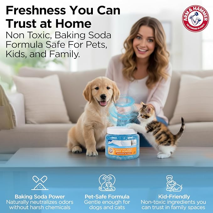 for Pets Air comfort Pet Scents Deodorizing Gel Beads, Pet Odor Eliminator for Rooms Closets and Small Spaces, alternate
