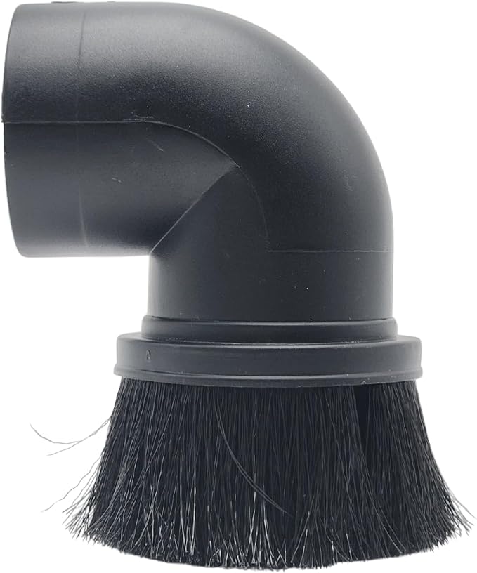 for Brush Attachment 2 1/2'' - Round Dusting Brush for Wet Dry Vacuum, 2.5 Inch Dust Attachment, for