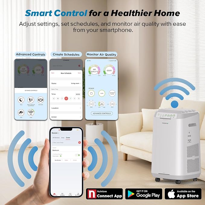 Forever Smart Air Purifier for Home, Never Replace Air Filter System, Patented 7-Stage Filtration, alternate product view 6