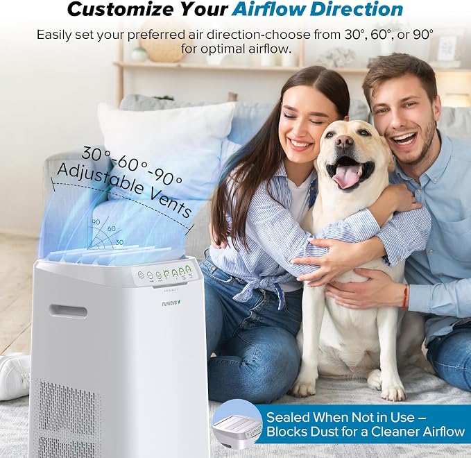 Forever Smart Air Purifier for Home, Never Replace Air Filter System, Patented 7-Stage Filtration, alternate product view 8