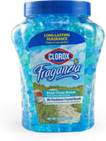 Fraganzia Crystal Beads Air Freshener, Long Lasting Room Deodorizer and Odor Eliminator Gel Beads to Freshen