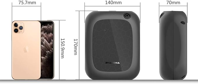 Fragrance Aroma Scent Collection Diffuser - Area 5300 sq ft, Bussiness, Home, 7 Fl Oz 200ml, Bluetooth Control, X200 White