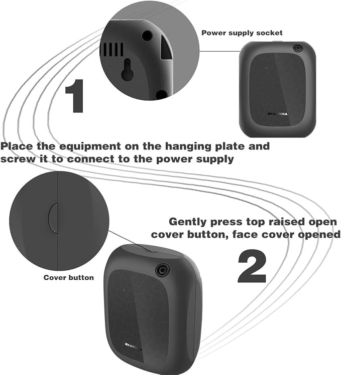 Fragrance Aroma Scent Collection Diffuser - Area 5300 sq ft, Bussiness, Home, 7 Fl Oz 200ml, Bluetooth Control, X200 White