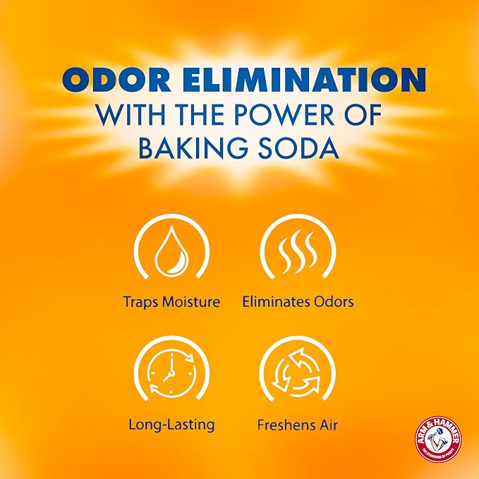 Fragrance Free Hanging Moisture Absorber Dehumidifier and Odor Eliminator 2 Pack - Traps Moisture for Fresher, Cleaner Air
