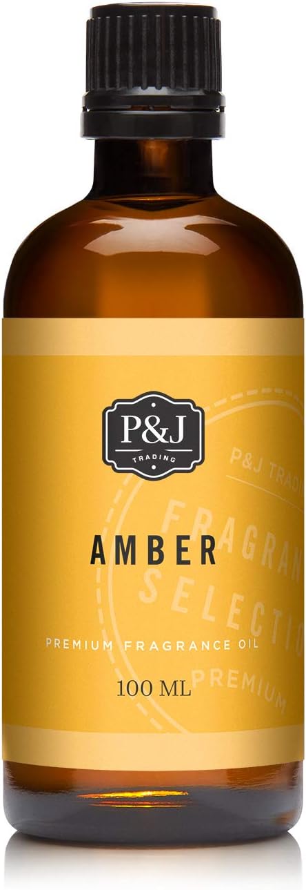 Fragrance Oil | Amber Oil 100ml - Candle Scents for Candle Making, Freshie Scents, Soap Making Supplies, Diffuser Oil Scents