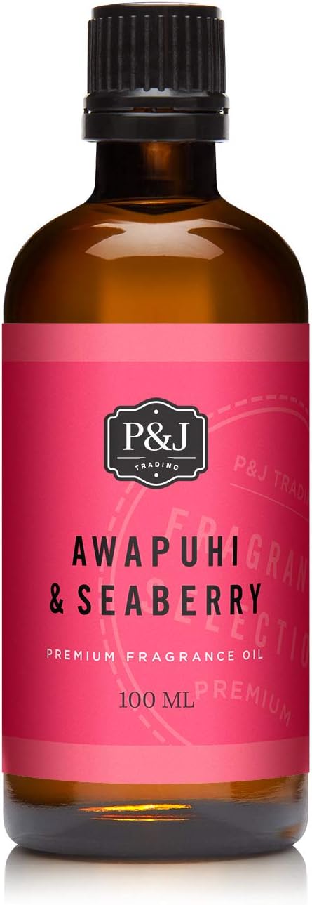 Fragrance Oil | Awapuhi & Seaberry Oil 100ml - Candle Scents for Candle Making, Freshie Scents, Soap Making
