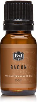 Fragrance Oil for Diffusers for Home - Bacon 10ml Fragrance Scents for Candle Making - Soap Making Supplies & Car Diffuser