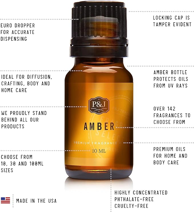 Fragrance Oil for Diffusers for Home - Bacon 10ml Fragrance Scents for Candle Making - Soap Making Supplies & Car Diffuser