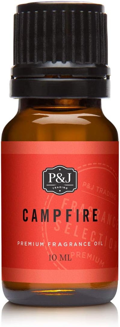 Fragrance Oil for Diffusers for Home - Campfire 10ml Fragrance Scents for Candle Making - Soap Making Supplies & Car Diffuser