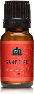 Fragrance Oil for Diffusers for Home - Campfire 10ml Fragrance Scents for Candle Making - Soap Making Supplies & Car Diffuser