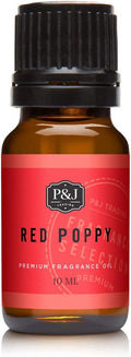 Fragrance Oil for Diffusers for Home - Red Poppy 10ml Fragrance Scents for Candle Making - Soap Making Supplies & Car