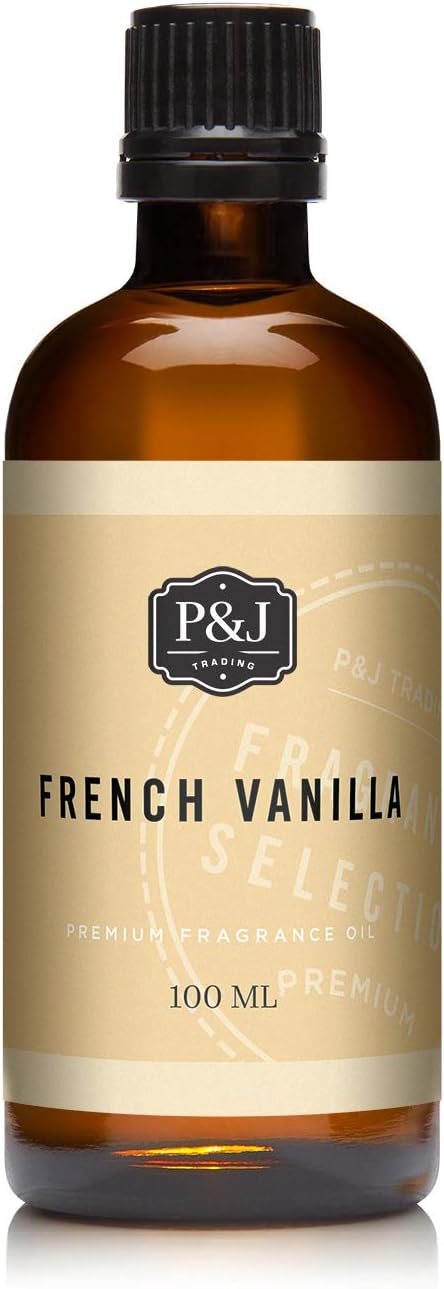 Fragrance Oil | French Vanilla Oil 100ml - Candle Scents for Candle Making, Freshie Scents, Soap Making Supplies, Diffuser