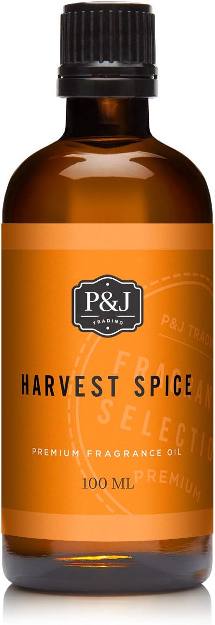 Fragrance Oil | Harvest Spice Oil 100ml - Candle Scents for Candle Making, Freshie Scents, Soap Making Supplies, Diffuser Oil