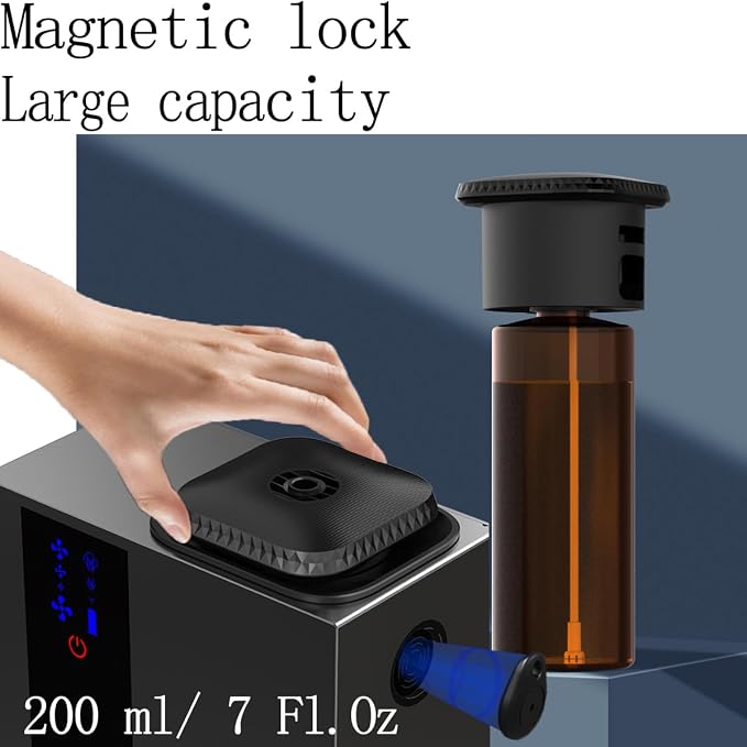 Fragrance Scent Collection HVAC Diffuser - Area 5300 sq ft or Full Air System, Bussiness, Home, 7 Fl Oz 200ml, Bluetooth