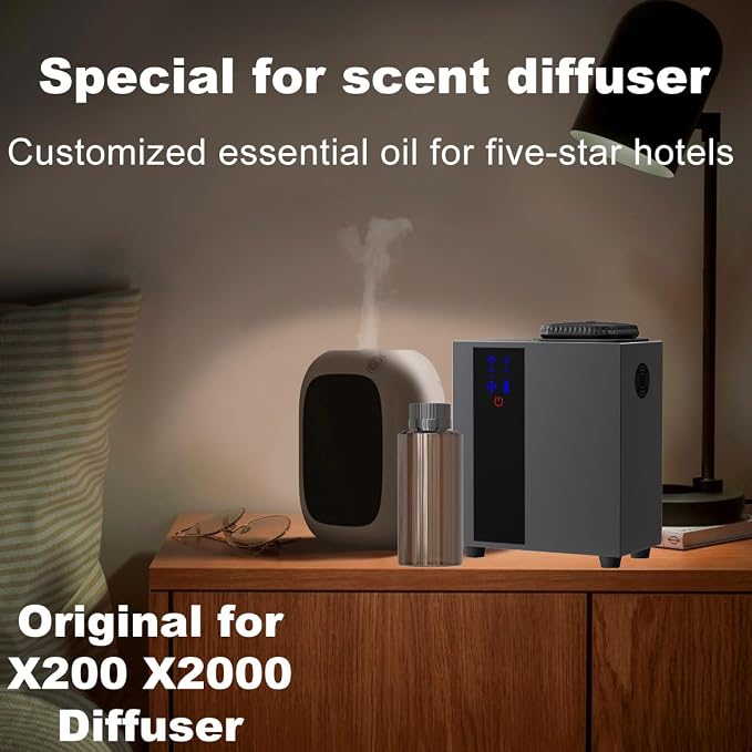 Fragrance Scent Diffuser Genuine Oil -, Original Bottle for X200 X2000 Diffuser, 7 Fl Oz 200ml, Less Than 0.66 Cost per Day