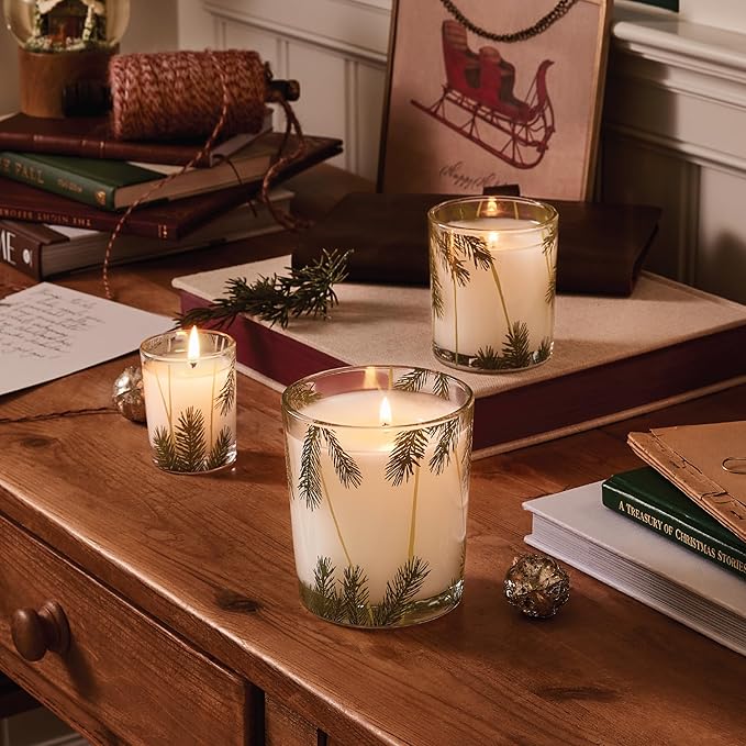 Frasier Fir Pine Needle Candle – Holiday Candles for Home Scented with Notes of Crisp Siberian Fir, Cedarwood &, alternate