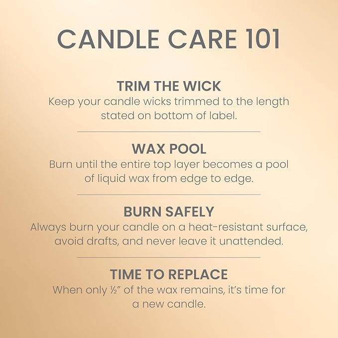 French Vanilla Scented Candle, 22oz Large Jar with up to 150 Hour Burn Time, Giftable, alternate product view 5