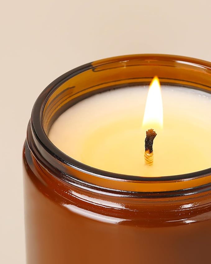 Fresh Coffee Candles - 9 oz Scented Candles, Aromatherapy Candle, Soy Candle for Home Scented, alternate product view 5