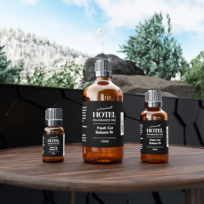 Fresh Cut Balsam Fir Diffuser Oil - Premium Balsam Fir Fragrance Oil for Ultrasonic and Waterless Diffusers and Crafting- 10