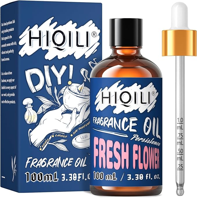 Fresh Flower Essential Oil 100ml - Floral Fragrance Oil for Aromatherapy, Air Freshener, Large Room, product image