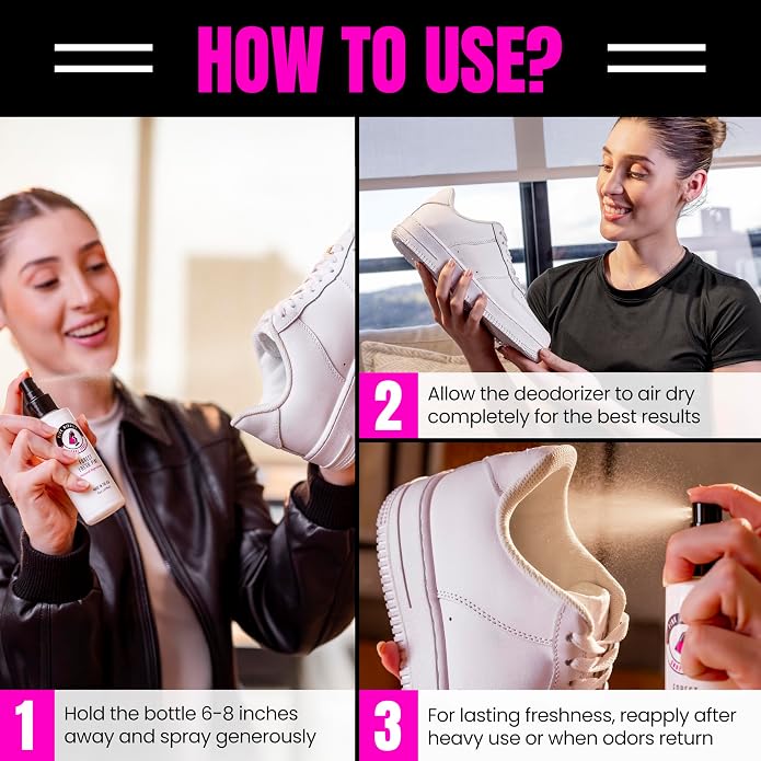 Fresh Foot Shoe Deodorizer Spray, alternate product view 3