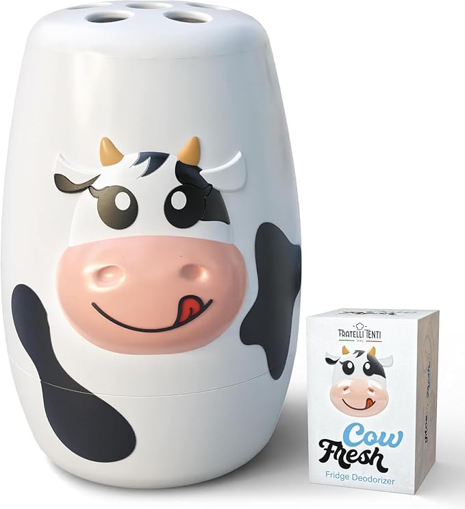 Fridge Deodorizer Odor Eliminator for Fridge, Cow Cute Kitchen Accessories, product image