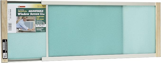 Frost King Filter Ventilator, 10" High, Fits 25 -45" Wide in 10in High x Fits 25 - 45in wide. in No.