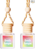 Fruit Loops Car Air Hanging Fragrance Oil Diffuser for Essential Oils, Long Lasting Car Diffuser Bottle, product image