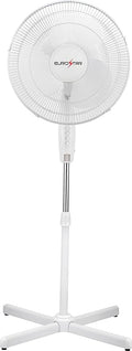 FSF16W 16" Stand Fan, White, product image