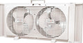 FWF9100 Portable Twin Window Fan, White, product image
