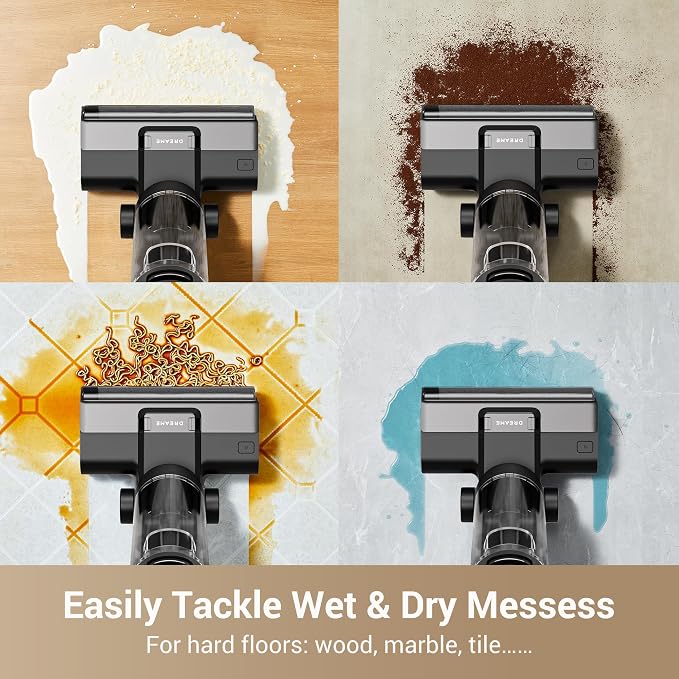 G10 Cordless Vacuum Mop with Self-Cleaning, Dual Tank Design, All in One Wet Dry Vacuum Cleaner, Up to 30 Mins Runtime