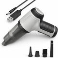 GajetNest Handheld Mini Portable Compact Car Vacuum Cleaner & Blower 3-in-1 with HEPA Filter, Lightweight Design, 25-Minute