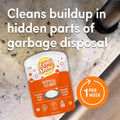 Garbage Disposal Cleaner and Deodorizer Powered By Citric Acid | Foam Cleaner For Kitchen Garbage Disposal with a, product